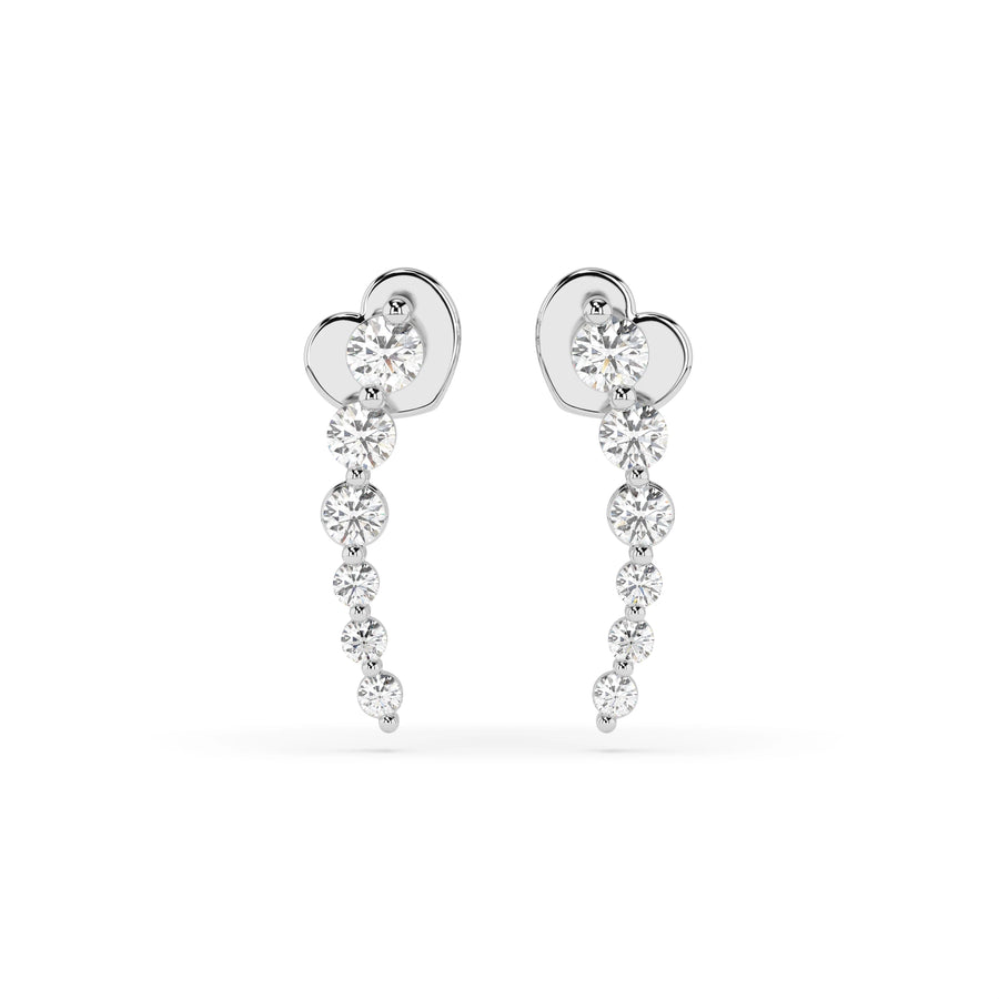 Eternity Earring (Round), 0.09 ct — 102-10030