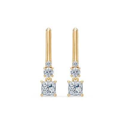 Solitaire Eternity Earring, 0.8 ct — 102-10143(0.40)PR