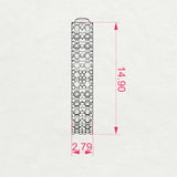 Eternity Earring (Round), 0.21 ct — 102-10300