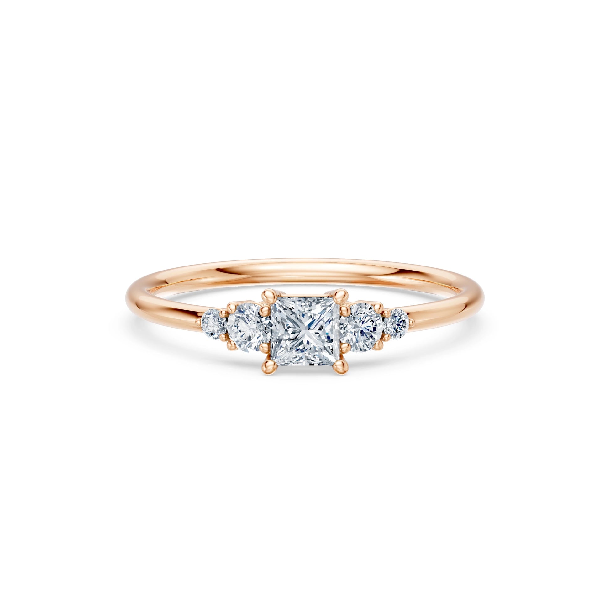 Solitaire Eternity Ring, 0.3 ct — 101-10143(0.30)PR