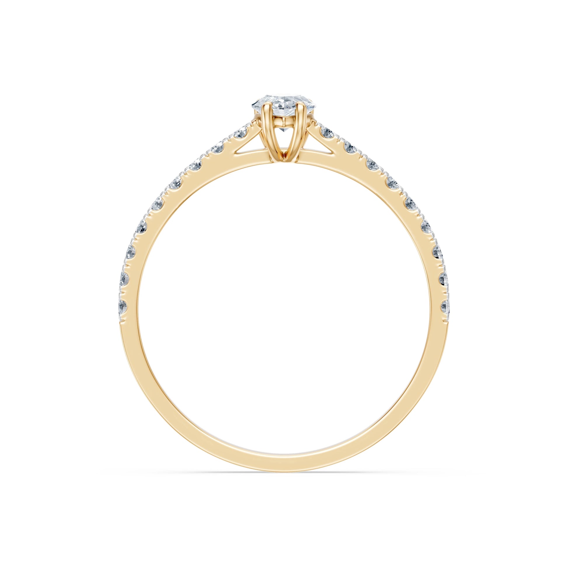 Solitaire Eternity Ring, 0.3 ct — 101-10191(0.30)PAR