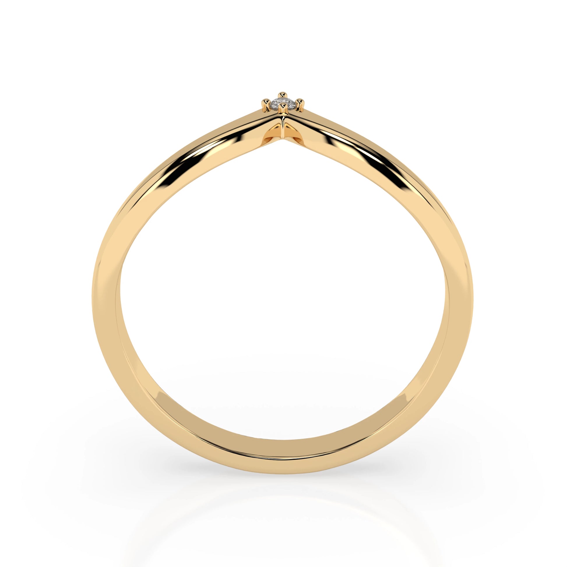 Minimalism Ring (Round), 0.01 ct — 101-10161/3
