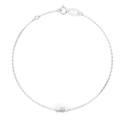 Minimalism Bracelet (Round), 0.08 ct — 105-10014
