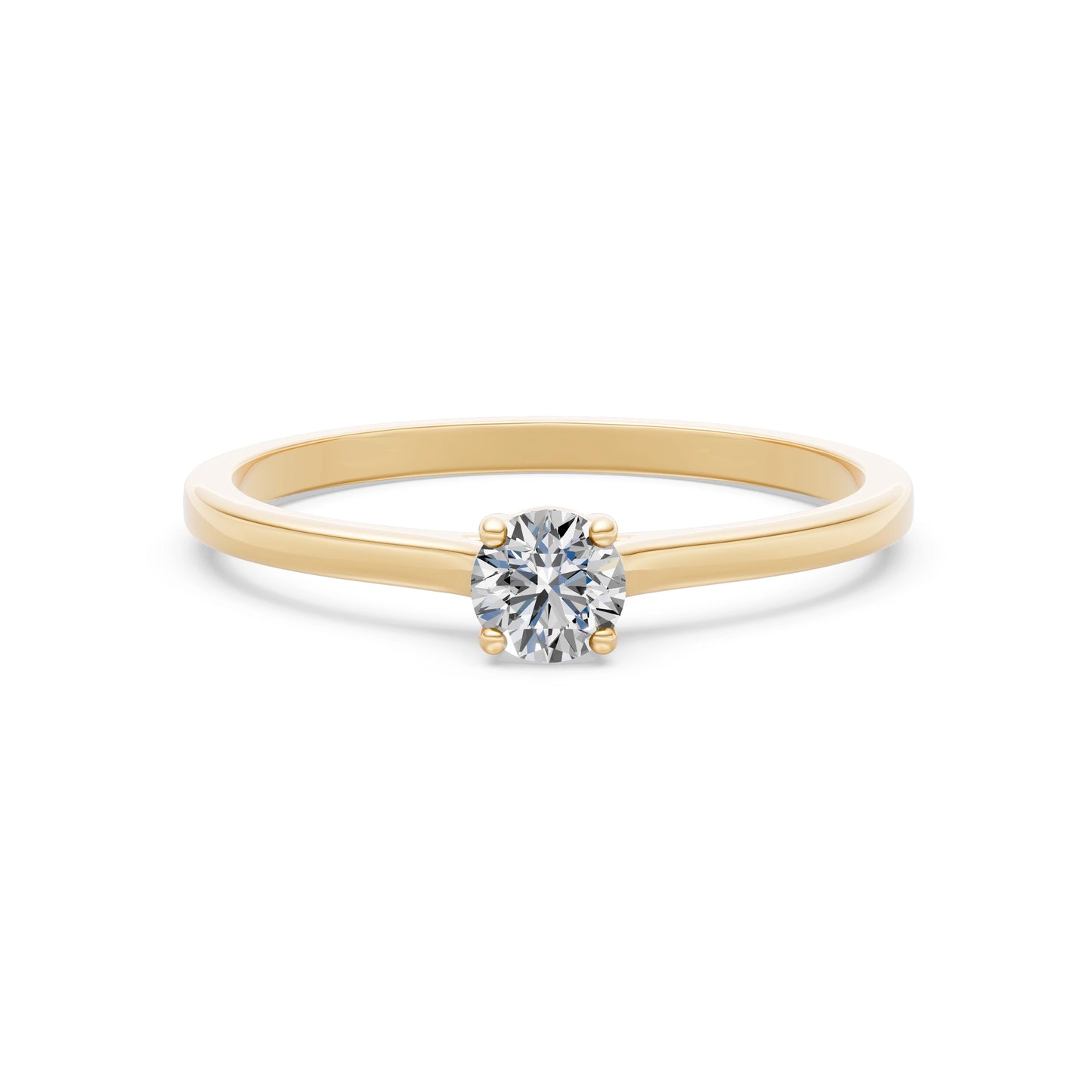 Solitaire Ring, 0.3 ct — 101-10103(4.2)