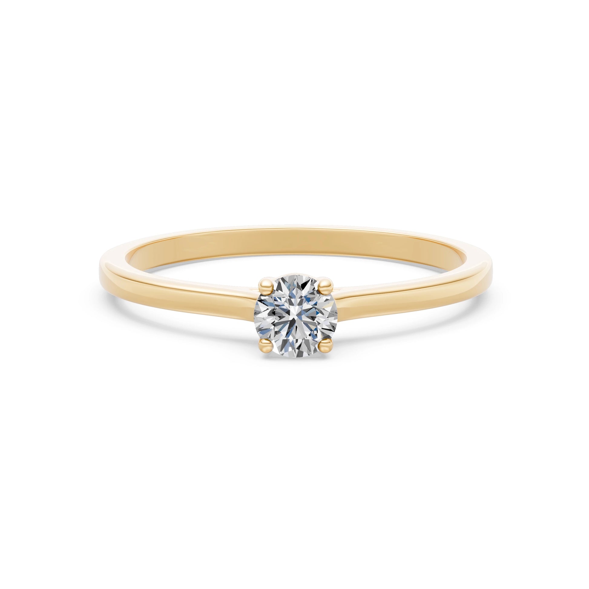 Solitaire Ring, 0.3 ct — 101-10103(4.2)