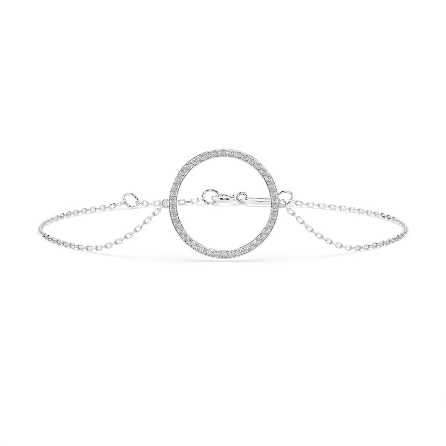 Minimalism Bracelet (Round), 0.21 ct — 105-10007