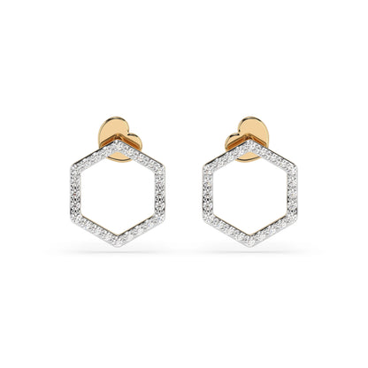Minimalism Earring (Round), 0.29 ct — 102-10167