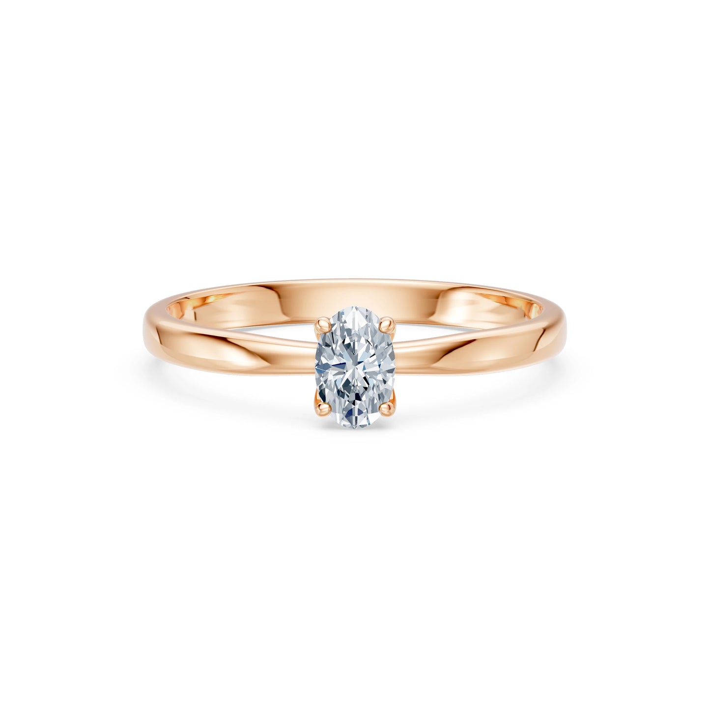Solitaire Ring, 0.3 ct — 101-10194(0.30)OV