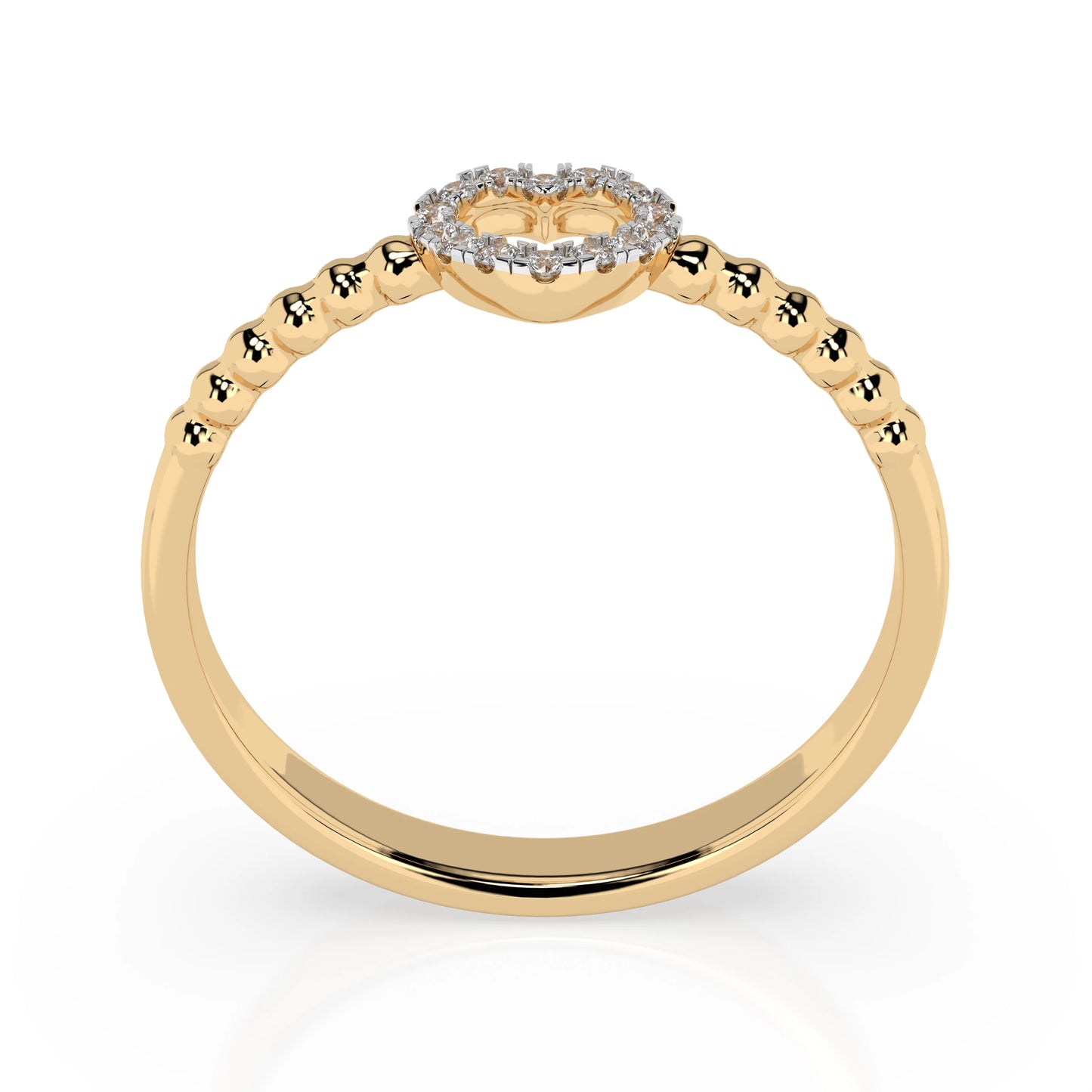 Minimalism Ring (Round), 0.07 ct — 101-10028