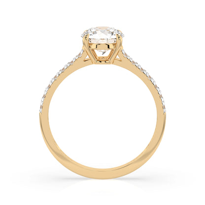 Solitaire Eternity Ring (Round), 1.0 ct — 101-10094(6.5)