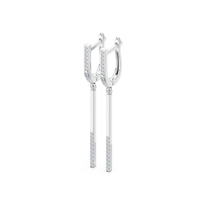 Minimalism Earring, 0.24 ct — 102-10129/5
