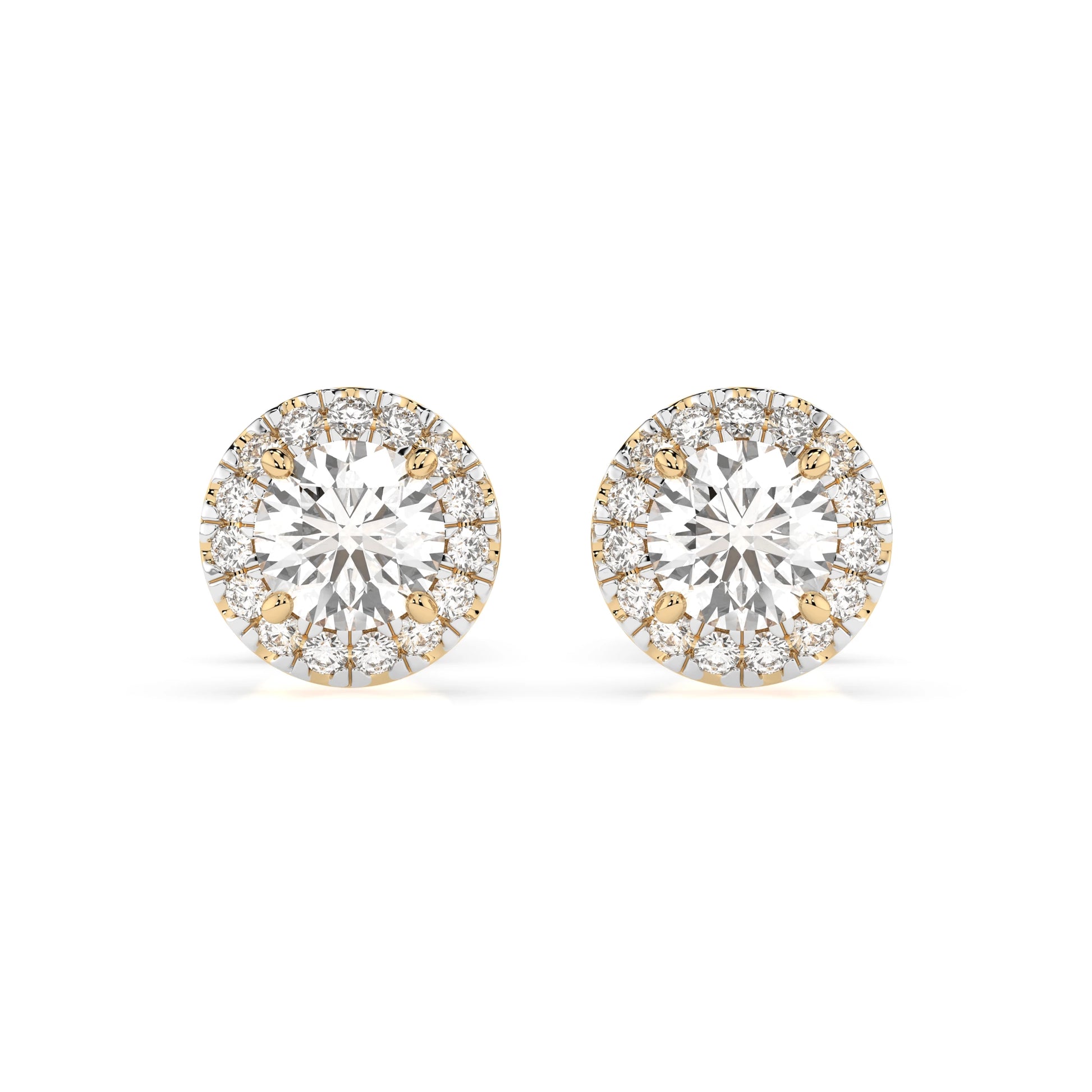 Solitaire Eternity Earring (Round), 0.5 ct — 102-10095(4.0)