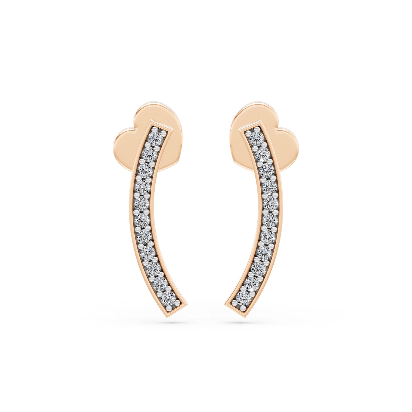 Minimalism Earring, 0.13 ct — 102-10065