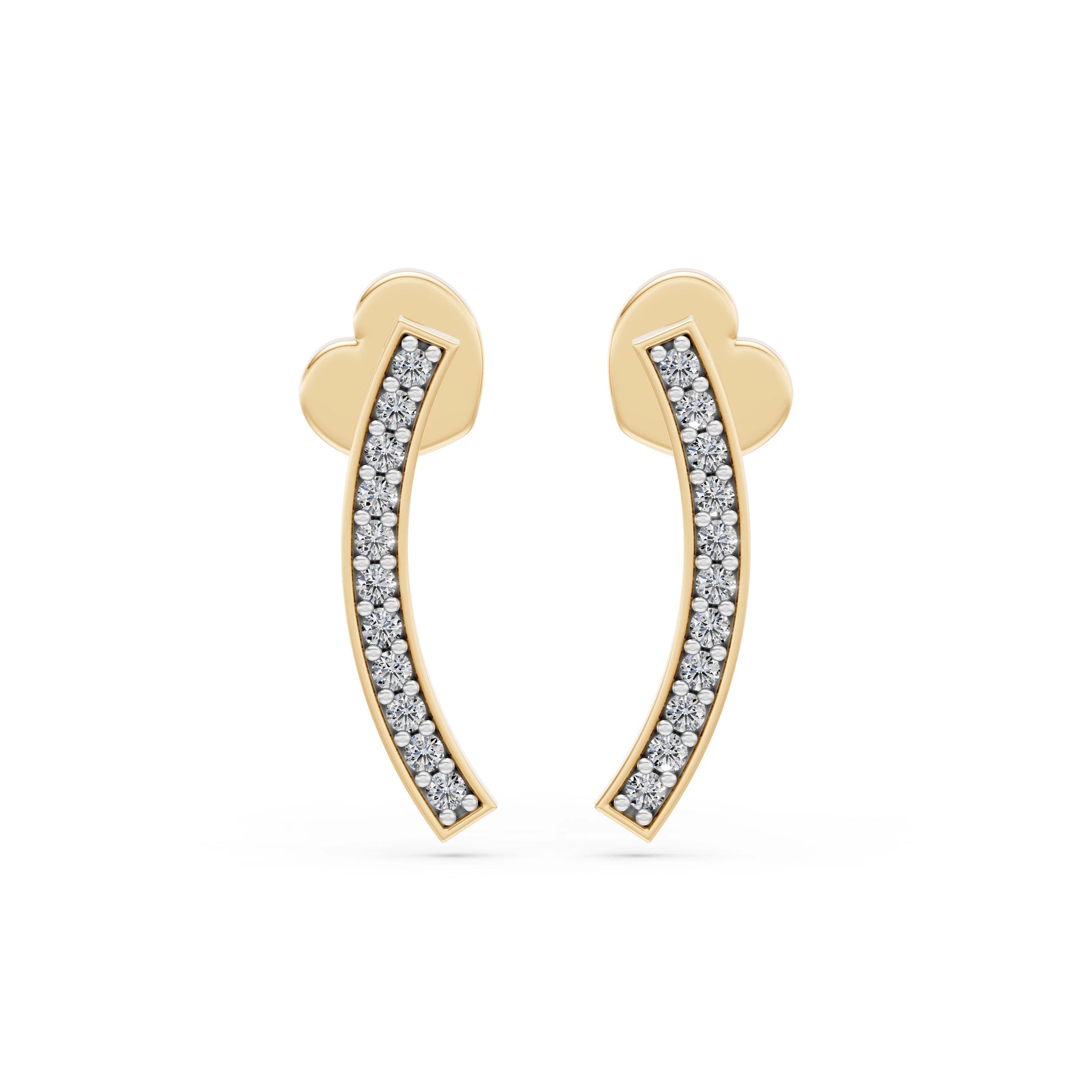 Minimalism Earring, 0.13 ct — 102-10065