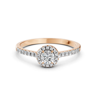 Solitaire Eternity Ring (Round), 0.35 ct — 101-10095(4.5)