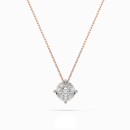 Solitaire Eternity Necklace (Round), 0.06 ct — 104-10001(2.5)