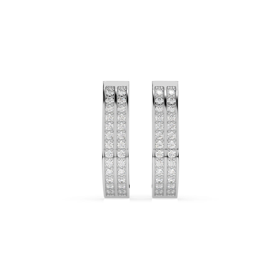 Eternity Earring (Round), 0.42 ct — 102-10045/2