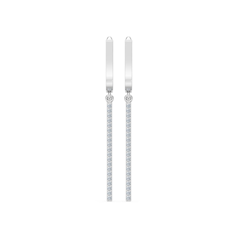 Minimalism Earring, 0.24 ct — 102-10129/1