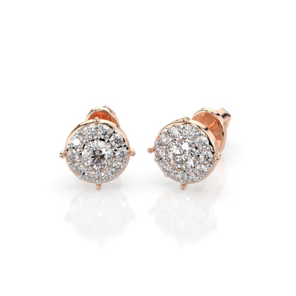 Solitaire Eternity Earring (Round), 0.3 ct — 102-10017(3.4)