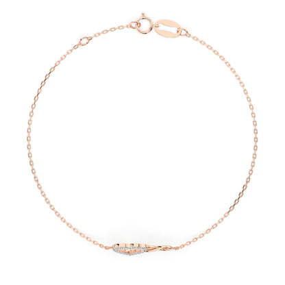 Minimalism Bracelet (Round), 0.11 ct — 105-10011