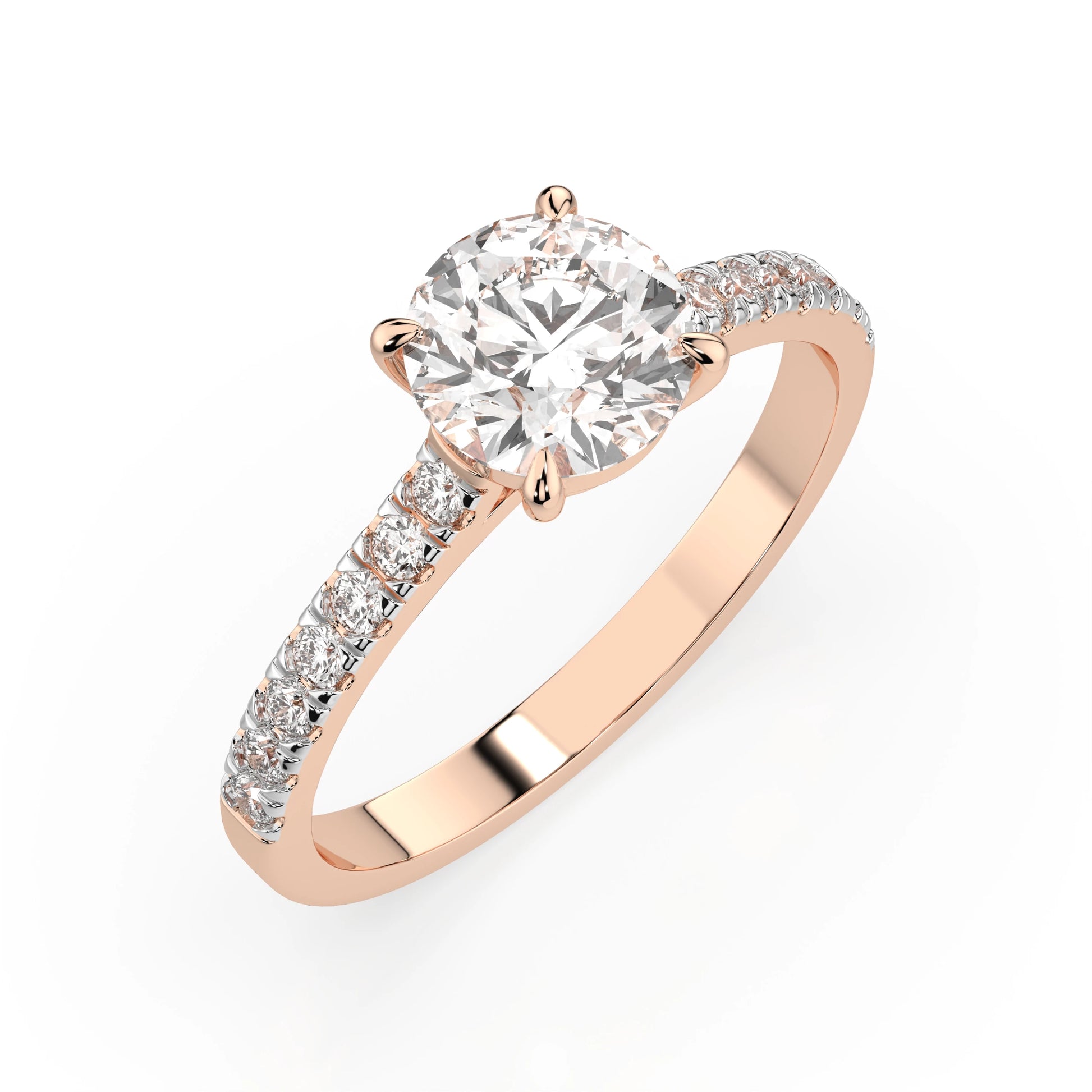 Solitaire Eternity Ring (Round), 0.7 ct — 101-10094(5.7)