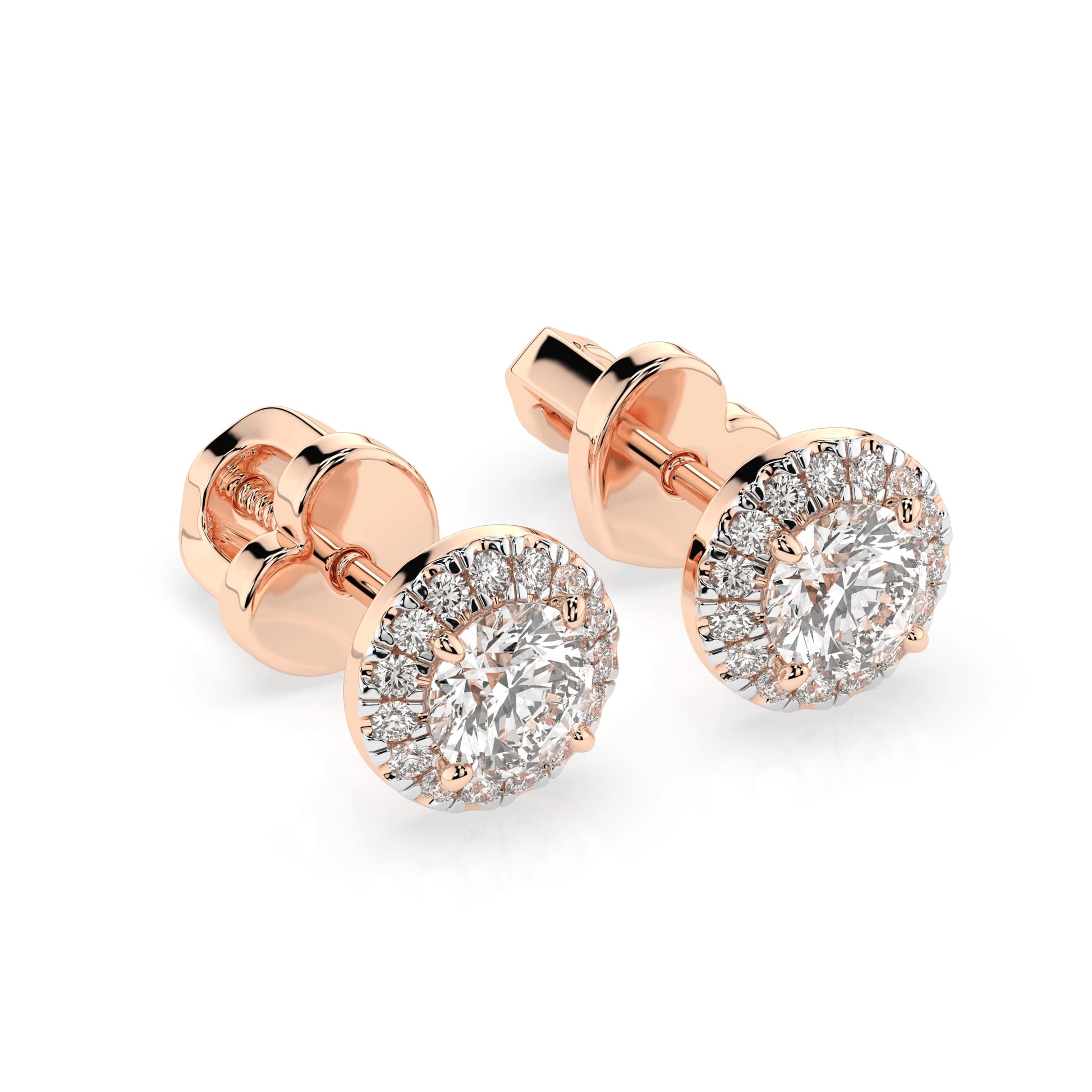 Solitaire Eternity Earring (Round), 0.5 ct — 102-10095(4.0)