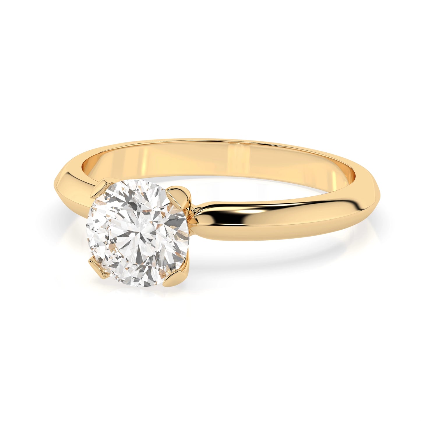 Solitaire Ring (Round), 0.7 ct — 101-10089(5.7)