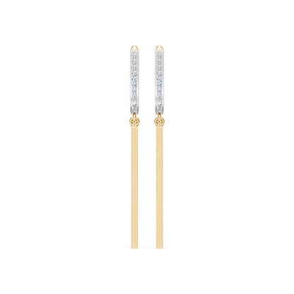 Minimalism Earring, 0.13 ct — 102-10129/3
