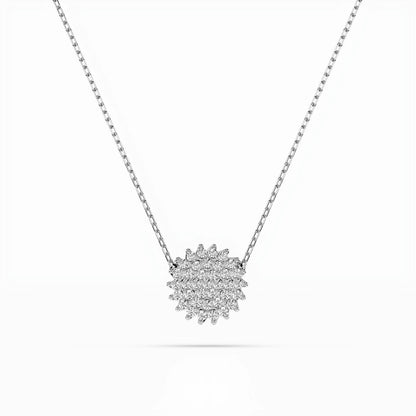 Illusion Necklace (Round), 0.15 ct — 104-10052