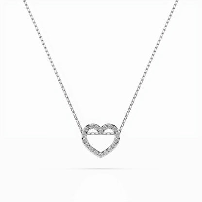 Minimalism Necklace (Round), 0.09 ct — 104-10051