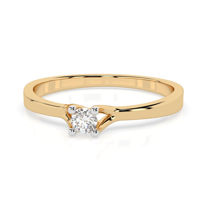Solitaire Ring (Round), 0.06 ct — 101-10033(2.5)