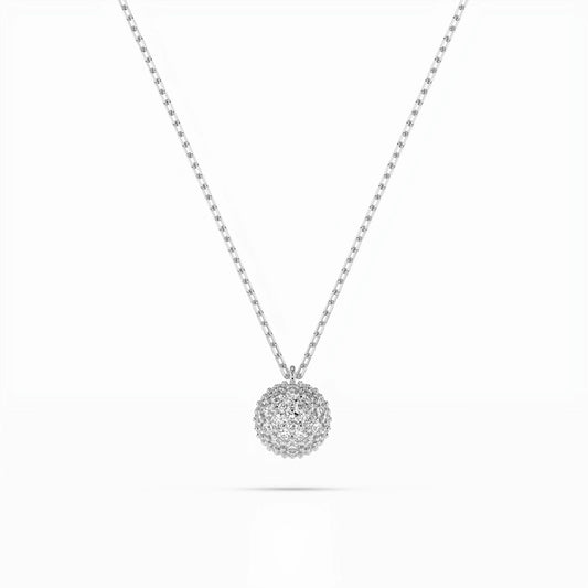 Illusion Necklace (Round), 0.23 ct — 104-10065