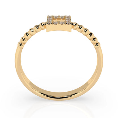 Minimalism Ring (Round), 0.07 ct — 101-10053