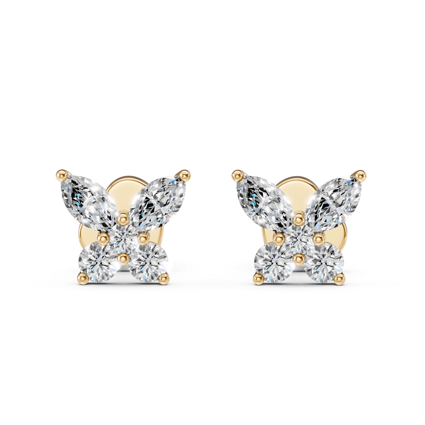 Illusion Earring (Marquise), 0.4 ct — 102-10192