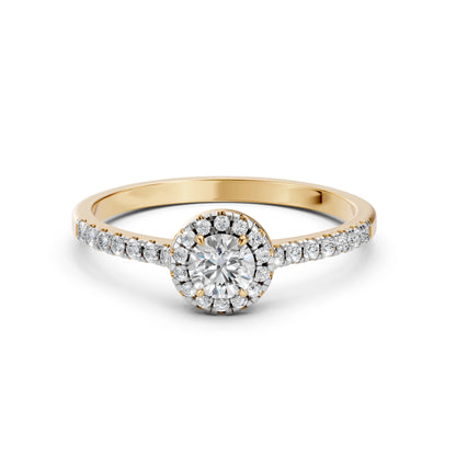 Solitaire Eternity Ring (Round), 0.35 ct — 101-10095(4.5)