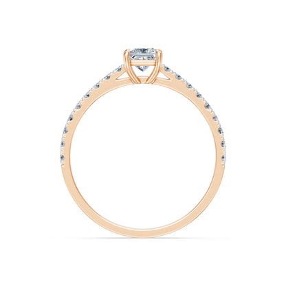 Solitaire Eternity Ring, 0.3 ct — 101-10191(0.30)PR