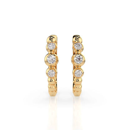 Eternity Earring (Round), 0.06 ct — 102-10019