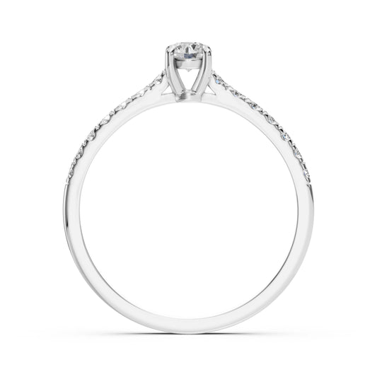 Solitaire Eternity Ring (Round), 0.3 ct — 101-10094(4.2)