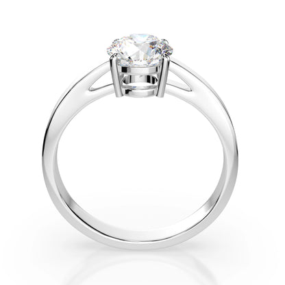 Solitaire Ring (Round), 1.0 ct — 101-10012/1(6.5)