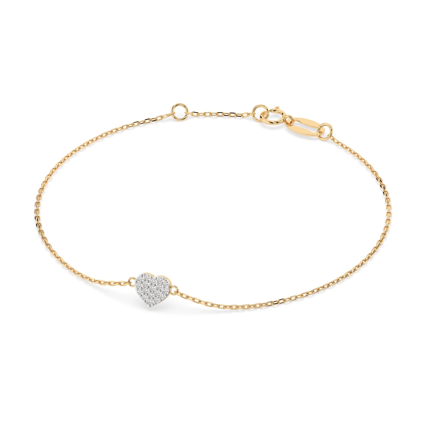 Minimalism Bracelet (Round), 0.09 ct — 105-10012