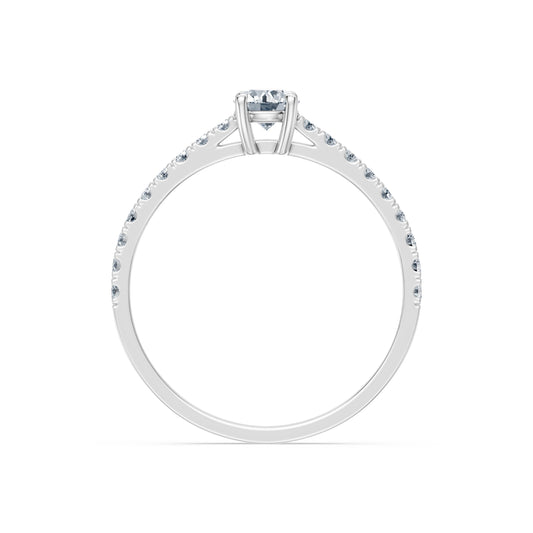Solitaire Eternity Ring, 0.3 ct — 101-10191(0.30)RN