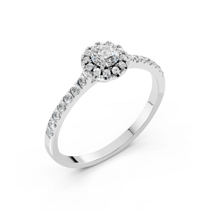 Solitaire Eternity Ring (Round), 0.25 ct — 101-10095(4.0)
