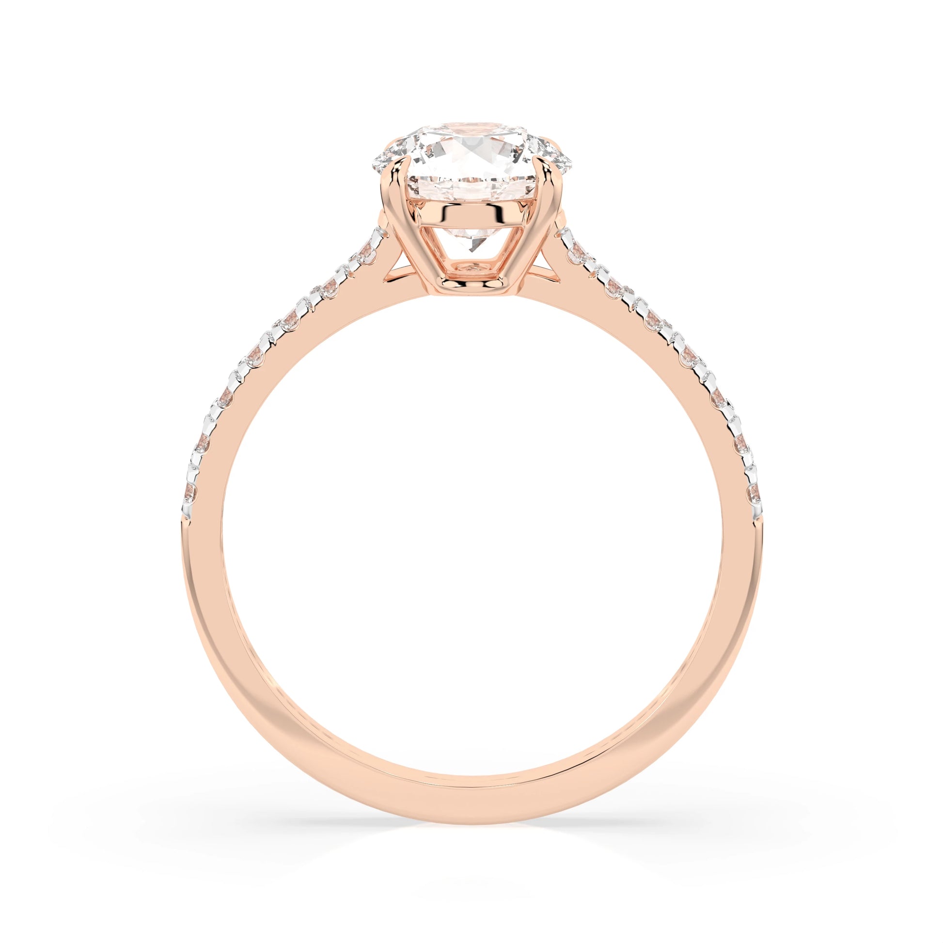 Solitaire Eternity Ring (Round), 0.7 ct — 101-10094(5.7)