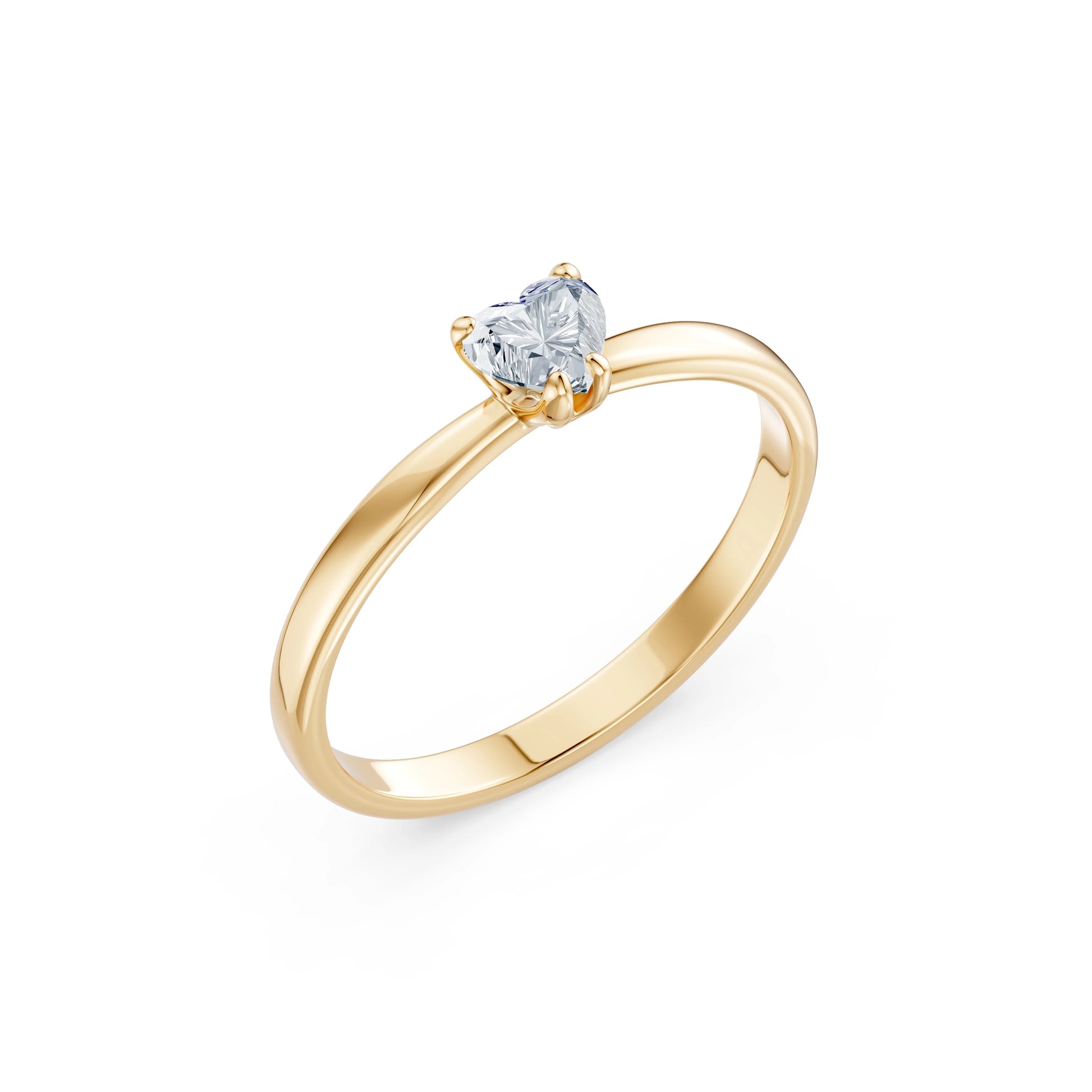 Solitaire Ring, 0.3 ct — 101-10194(0.30)HRT