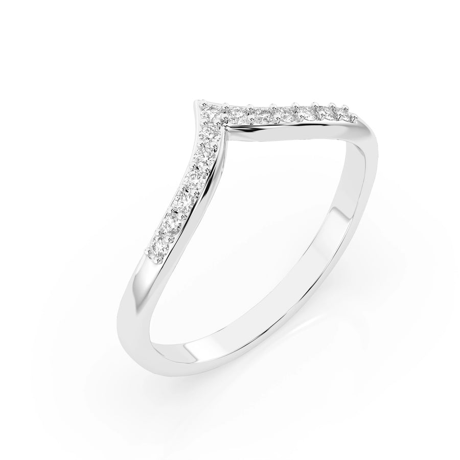 Minimalism Ring (Round), 0.13 ct — 101-10161/1