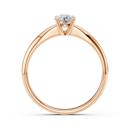 Solitaire Ring (Round), 0.5 ct — 101-10021(5.1)