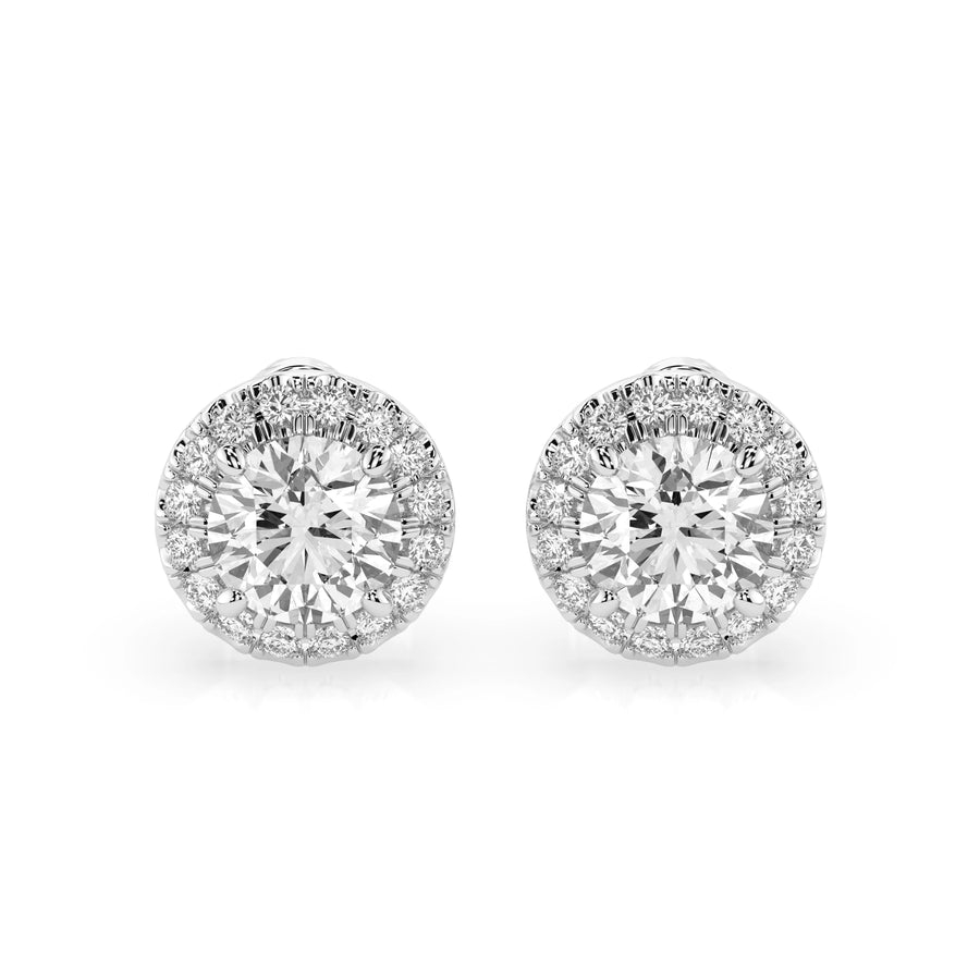 Solitaire Eternity Earring (Round), 1.0 ct — 102-10095(5.1)