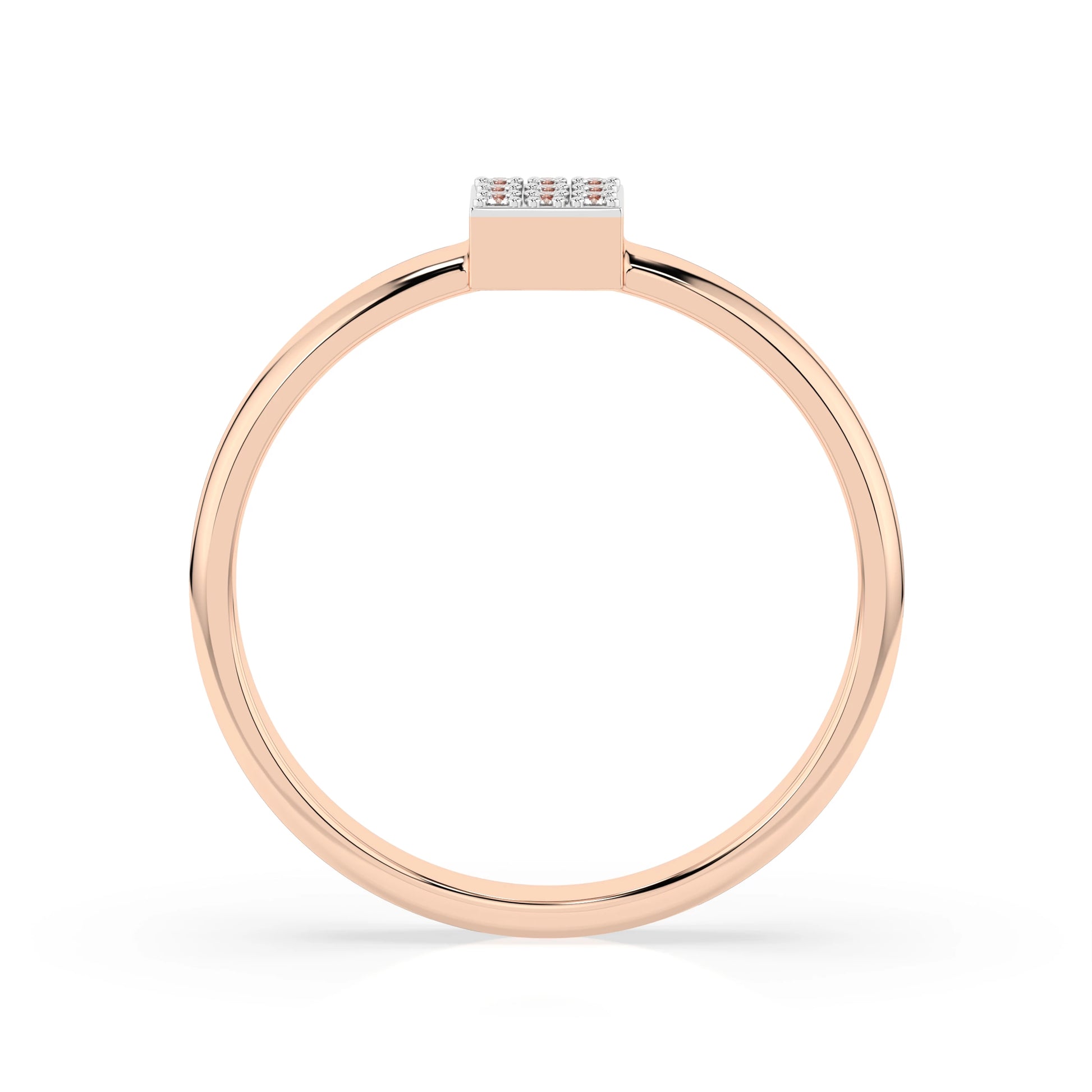 Illusion Ring (Round), 0.05 ct — 101-10063