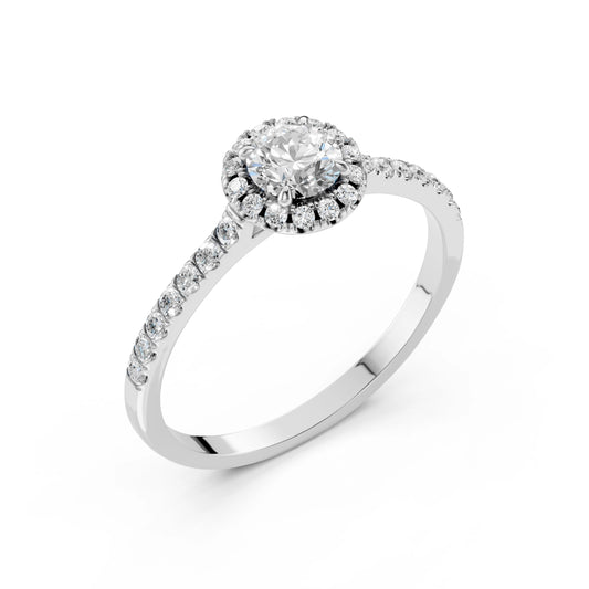 Solitaire Eternity Ring (Round), 0.5 ct — 101-10095(5.1)