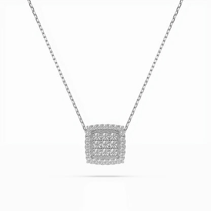 Illusion Necklace (Round), 0.12 ct — 104-10035